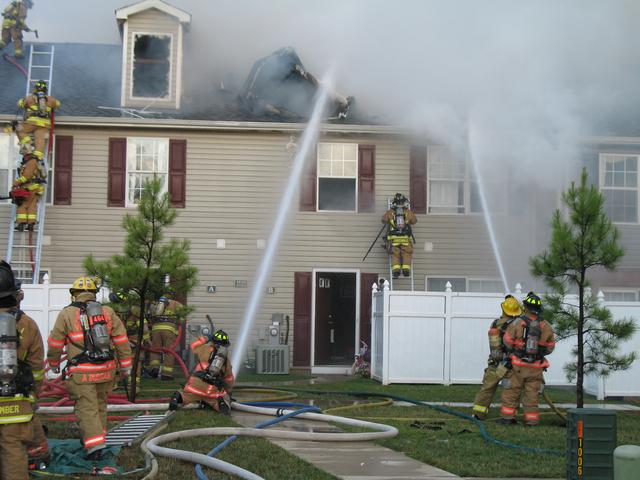 Townhouse Fire 08/07/2008